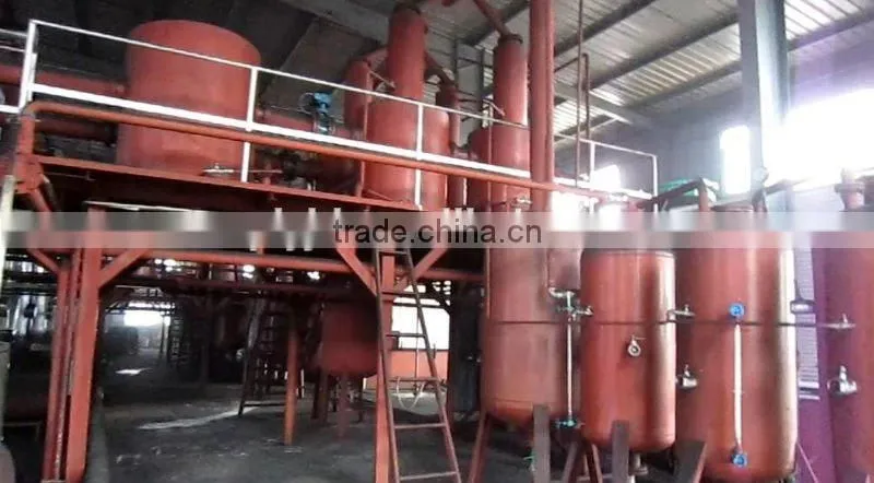 Green Machine Black Waste Oil Distillation System/Old Car Oil Distillation Line