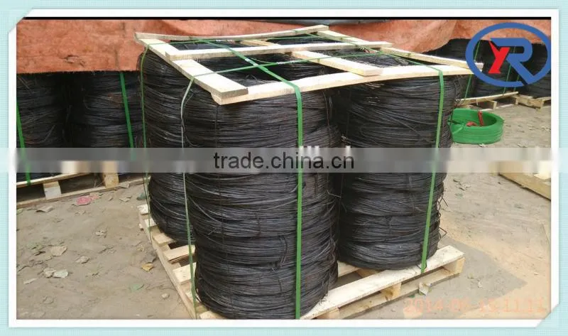China supplier galvanised or black annealed binding wire per roll weight