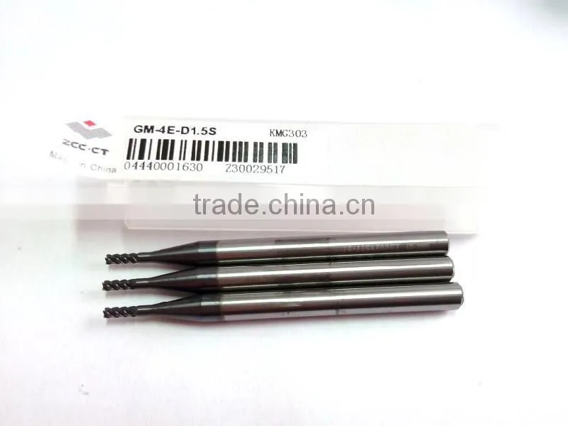 4 flutes GM series end mill GM-4E-3.0S Zhouzhou made