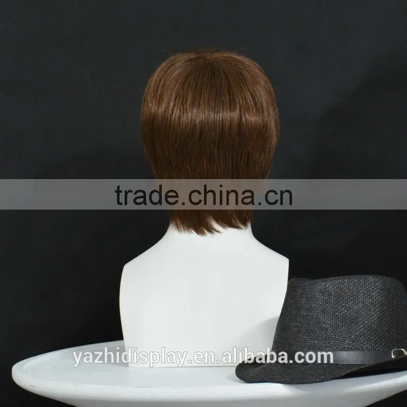 FRP Mannequin Head Male Displaying Wig For Sale
