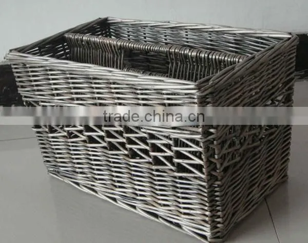 2014 New products wicker CD baskets