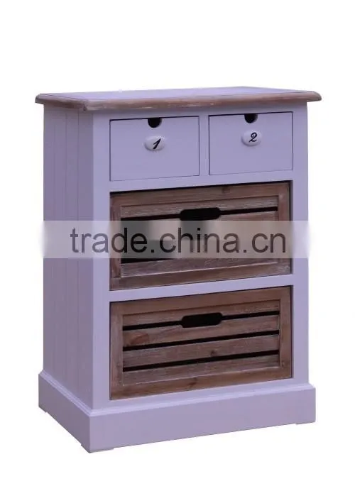 White Modern Wooden Bedroom Furniture Bedside Table Nightstand