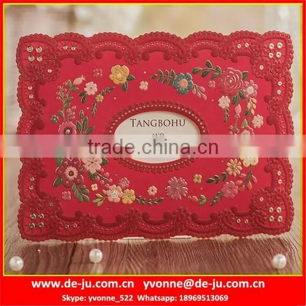 All Ceremony Crad Luxury Wedding Invitation Box