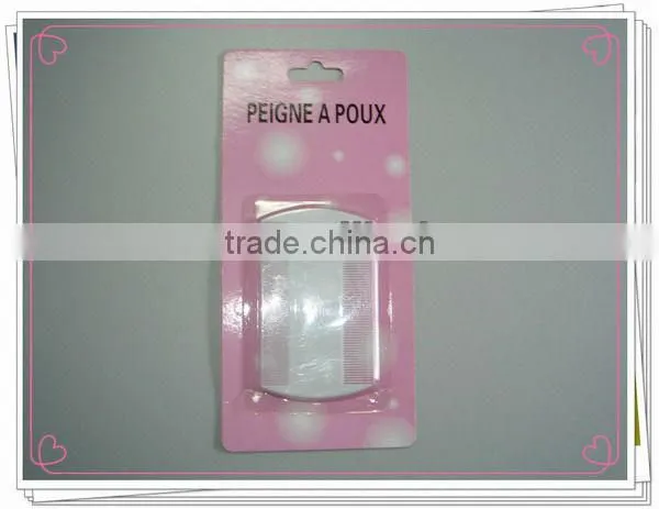 Hair salon equipment products plastic anti nit lice comb
