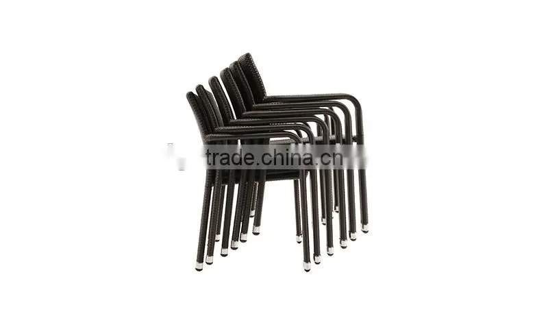 2017 Trade Assurance outdoor cheap ergonomic synthetic rattan aluminium simple design armchairs on sale