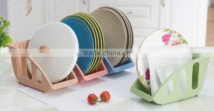 Wholesale Stock Small Order Bowl&Plate Plastic Storage Rack