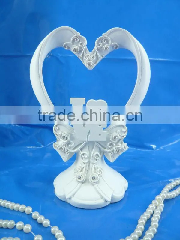 heart shape with cross wedding cake server set cake topper wedding items