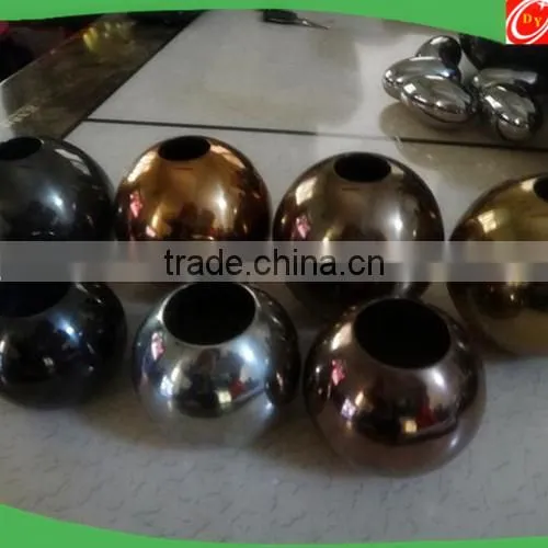 Gold Silver Colorful Stainless Steel Handrail Ball Accessories