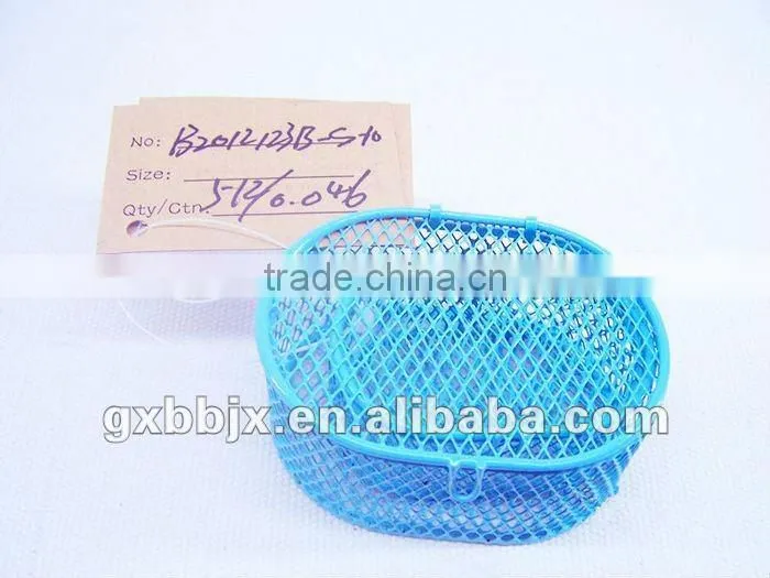 Oval metal candy packing box