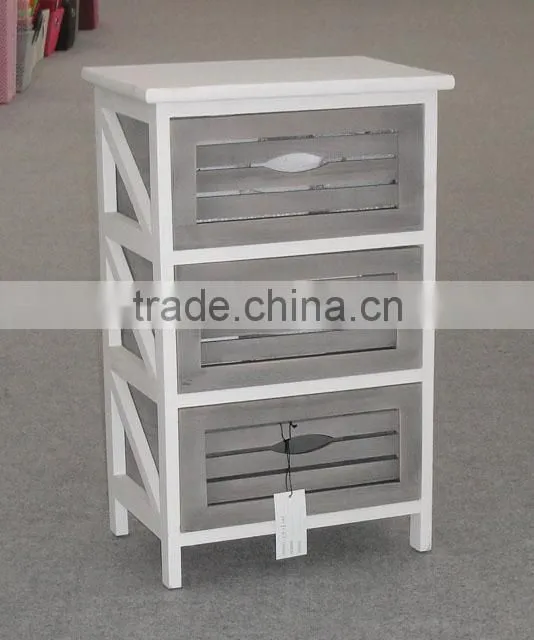 Good quality low moq retro wooden cabinet with 4 drawer