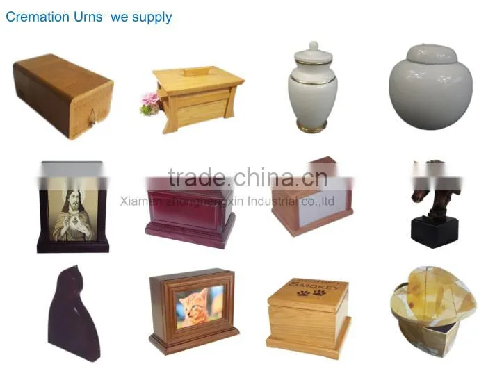 Urn type and Ecological cardboard material funeral box prices