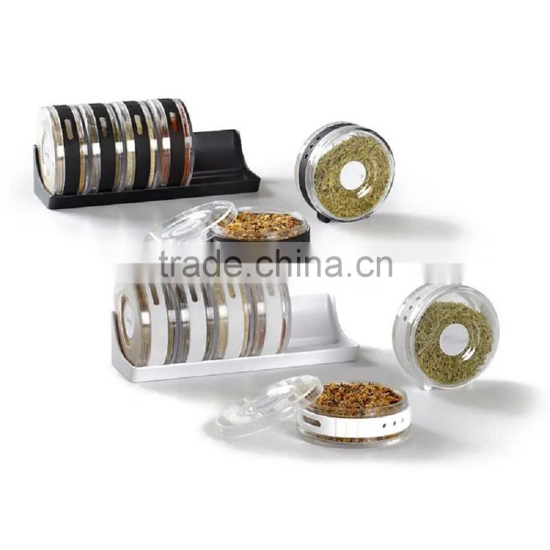 Plastic Kitchenware Spice Rack Set Of 6