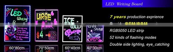 Alibaba express new product Led Writing Board new technology products for 2015 Shenzhen manufacter