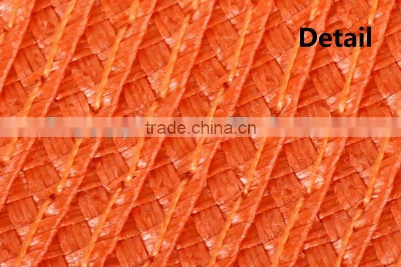 orange pp round placemat/tablemats for dinner sets/plastic placemats