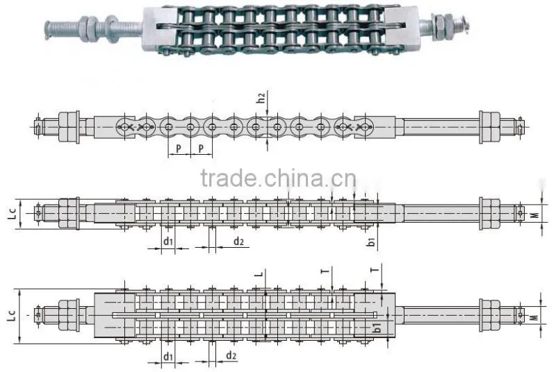 short pitch carbon steel lifting chain for car parking