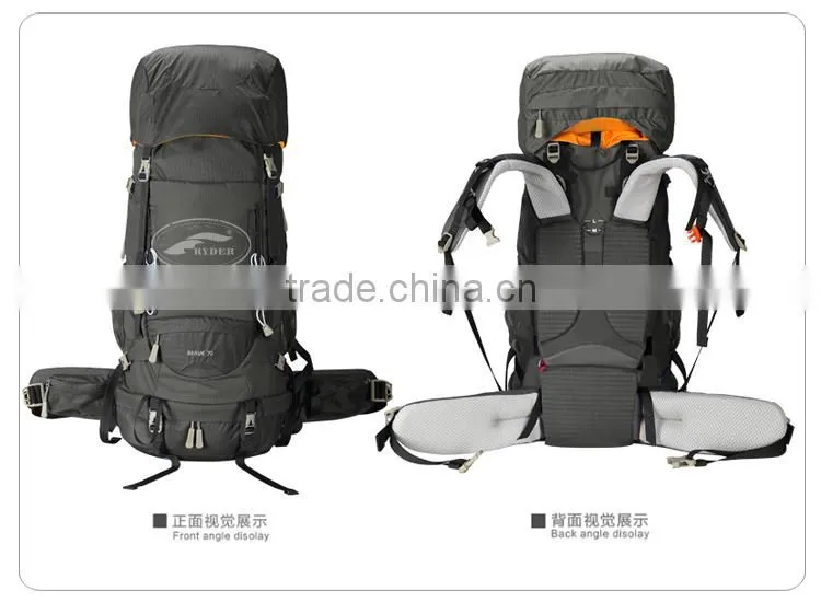 Alibaba Wholesale Premium Quality Outdoor Adventure Travelling Waterproof Hiking Backpack