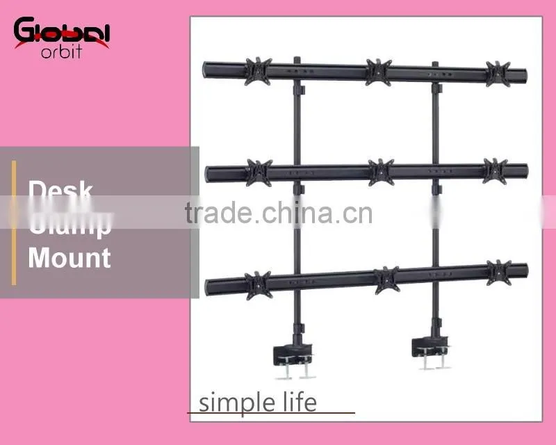 Durable Screen Movable Rotate TV Trolley Stand Mount Monitor Display Stand