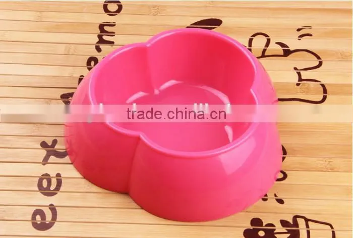 plastic dog dish cheap / plastic non slip dog bowl/hot sale disposable melamine non slip dog bowl