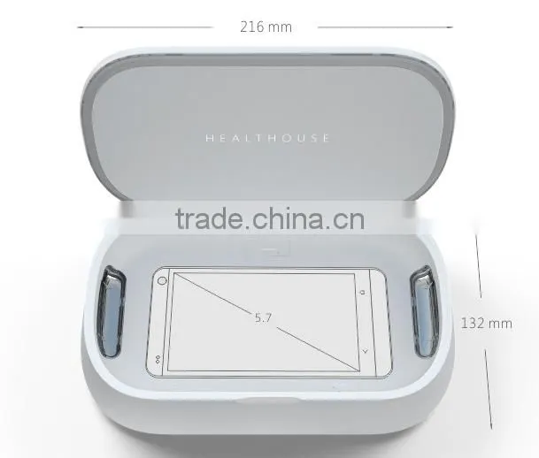 Mobile phone disinfector ;Ultraviolet radiation sterilization; Mobile phone charger