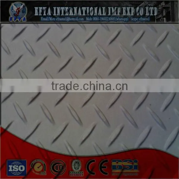 Steel plate, checkered plate