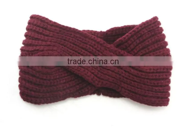 STOCK Wholesale crochet head wraps crochet knit headwrap