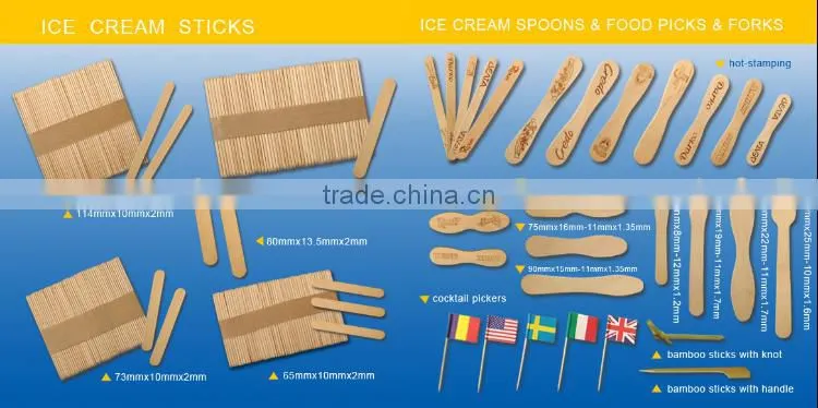 Factory Natural Deaign Bamboo Chinese Disposable Tableware Set