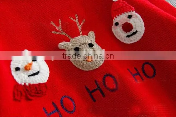 Kids Boy Ugly Christmas Sweater Knitting Patterns Pullover