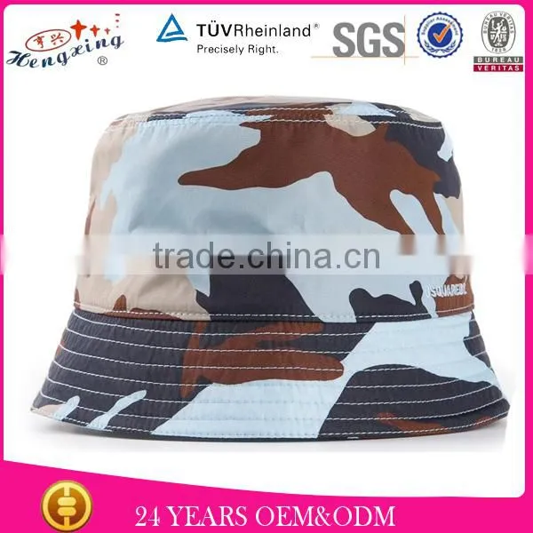Mens Clean Design Canvas Cotton Camo Army Wholesale Bucket Hats