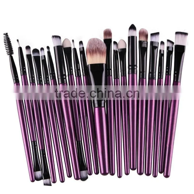 20 Pcs Makeup Brushes Branded Custom Makeup Brushes