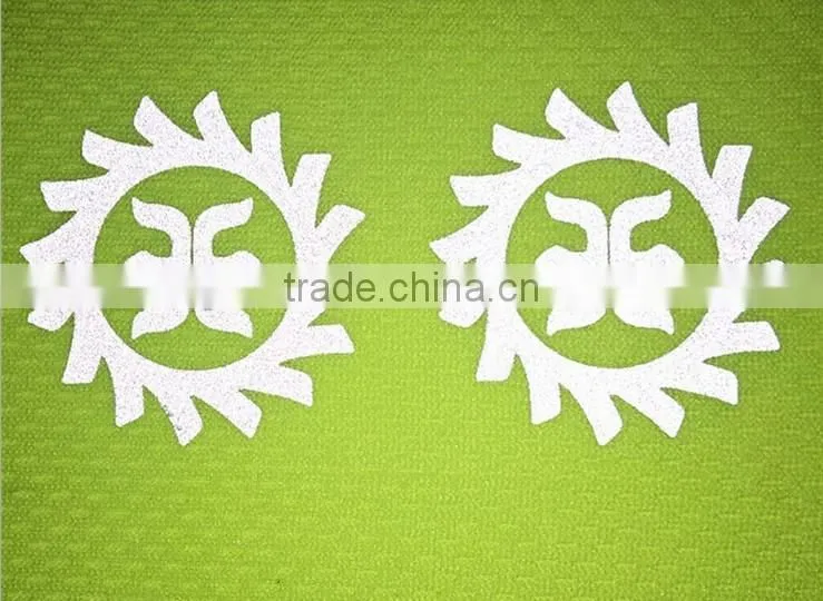 relfective letters be heated transfer on T-shirt or polo shirts