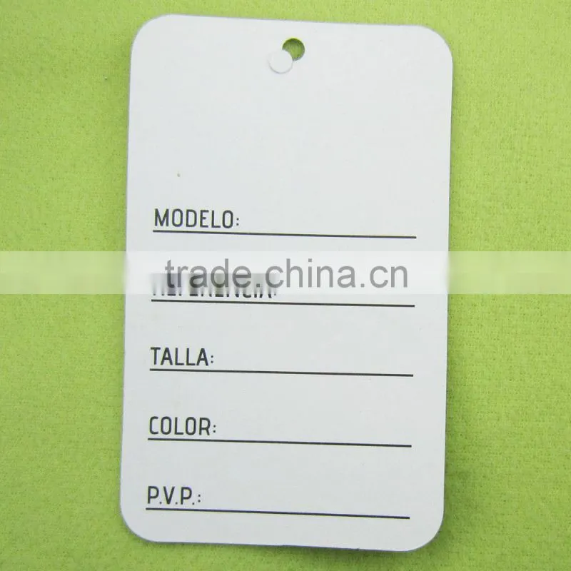 information clothing label