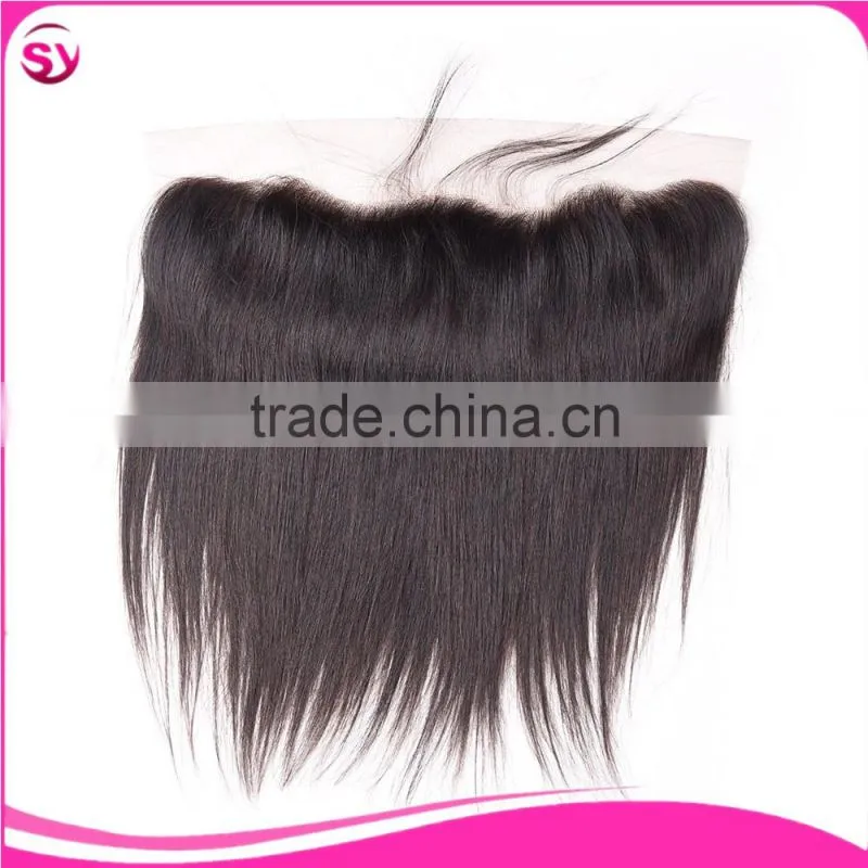 13x4 Ear to Ear Human Hair Lace Frontal Piece Lace Closure with Bundles, Wholesale Lace Frontals with Baby Hair