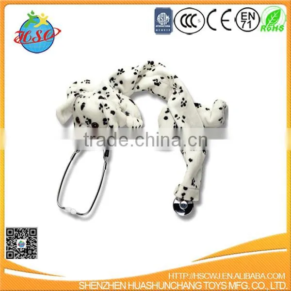 soft velboa plush Material and Dog Type animal stethoscope covers