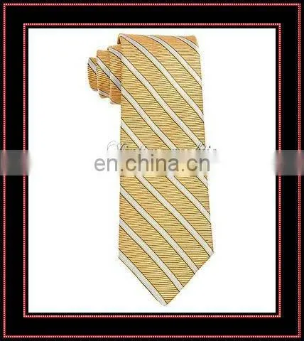 stripe silk & microfiber necktie