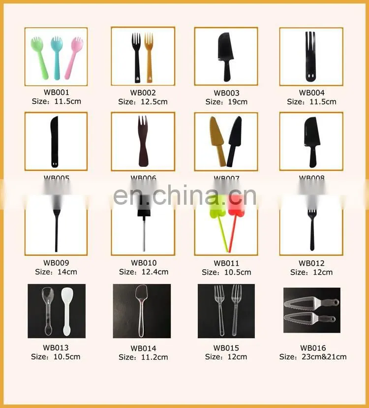 New cheap environmental plastic fork spoon