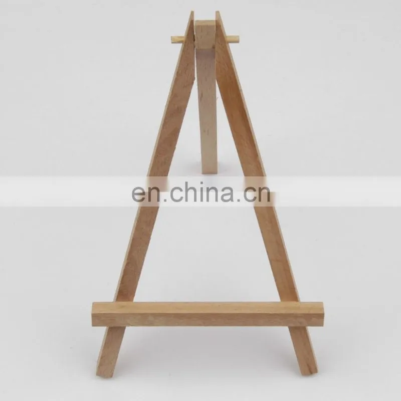 Wooden tabletop art easel