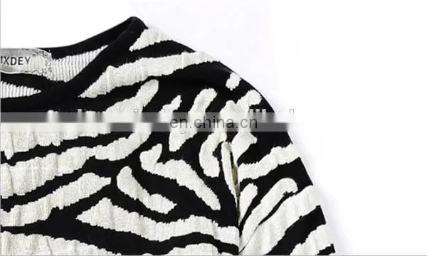 hot sale sexy strip pullover round-collar women long sweater