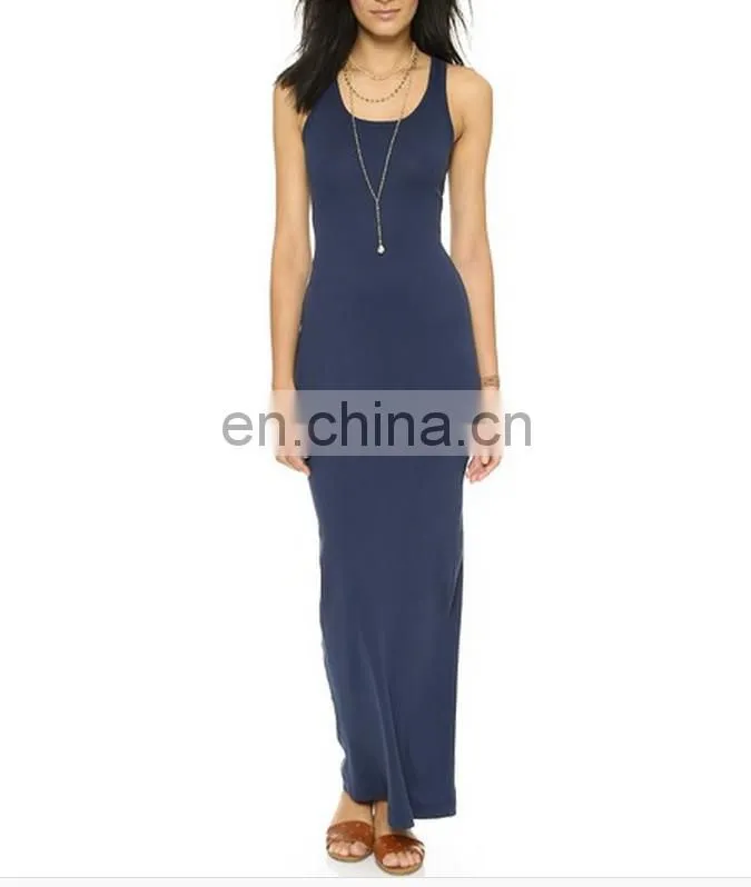 2016 New fashion lady maxi dress design