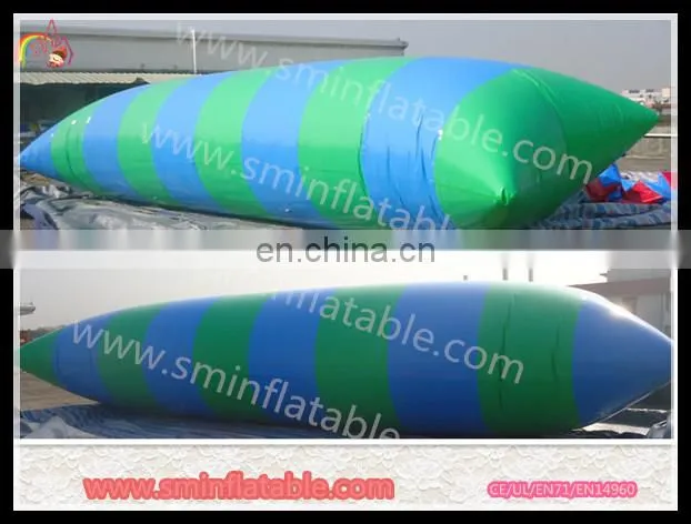 Hot selling good quality inflatable water catapult blob jump for water sports