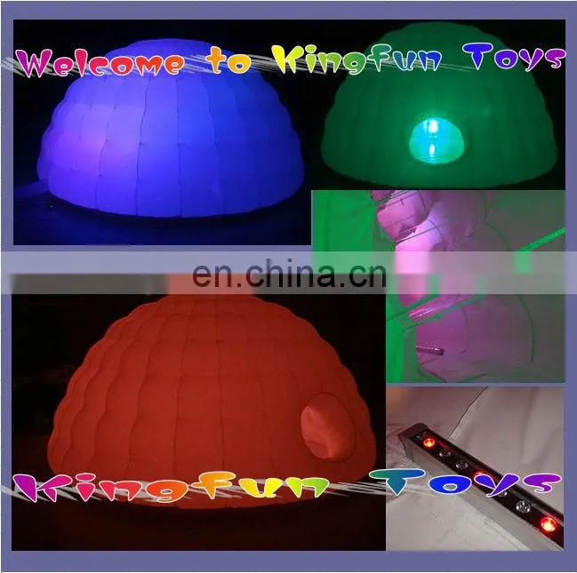 White inflatable divider wall