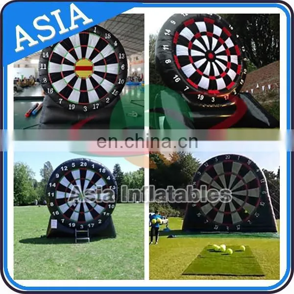 Foot Darts Board Sports for Adults Used PVC Inflatable Dart Board Soccer Game