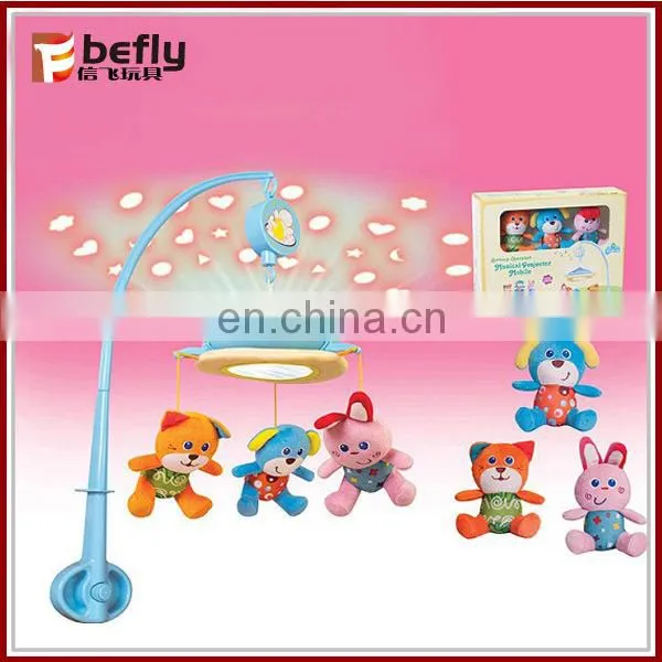 Cartoon dinosaur B/O toy animal toy for baby