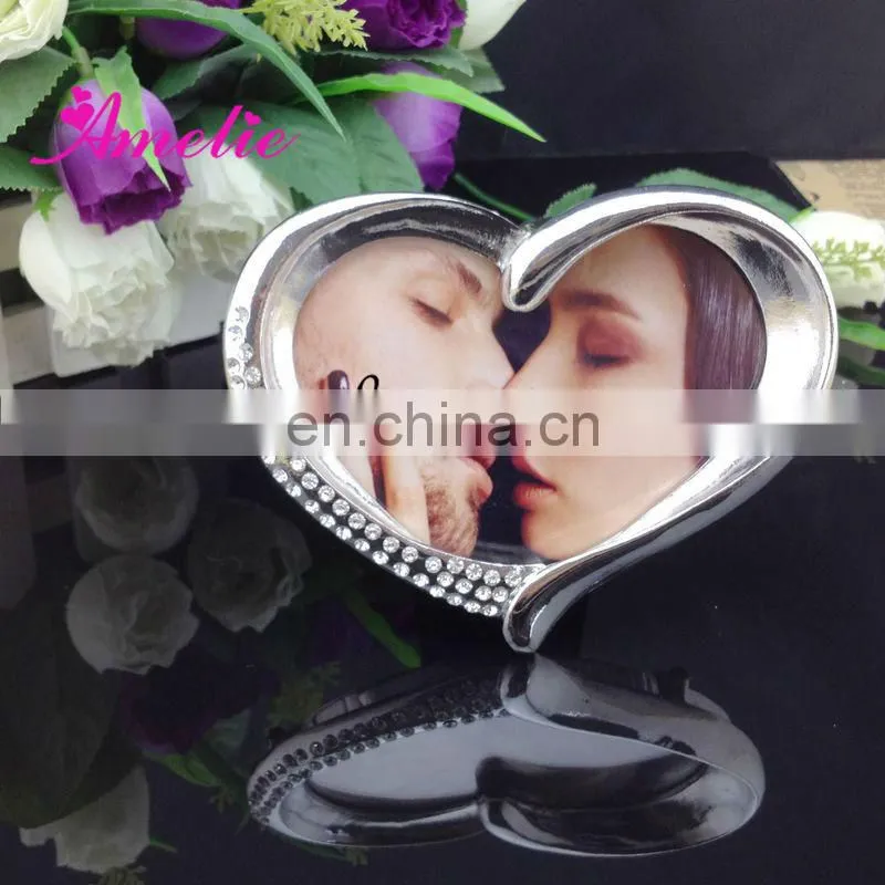 A8158 Wholesale Heart design Metal sexy photo picture frames