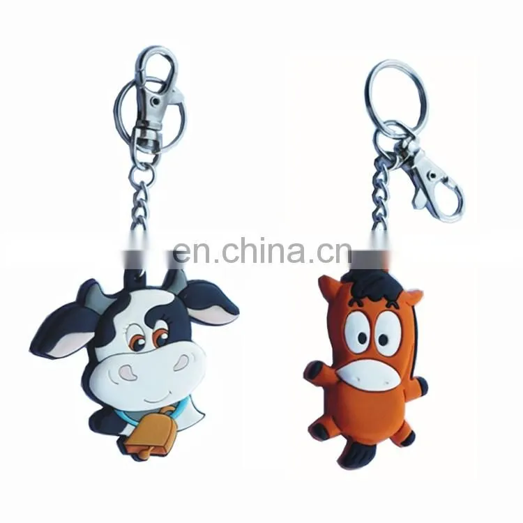 Pvc face changing innivative dubai keychains