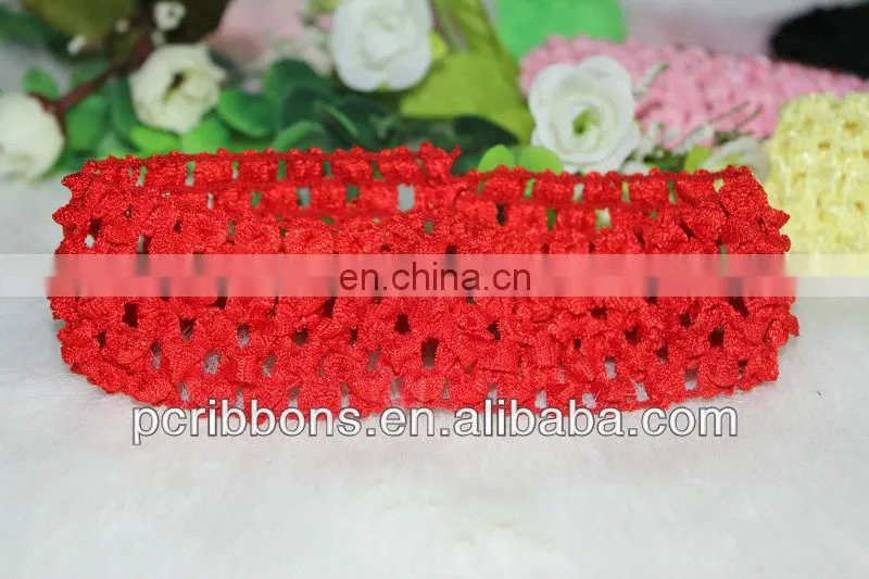 Crochet elastic headband hair accessories