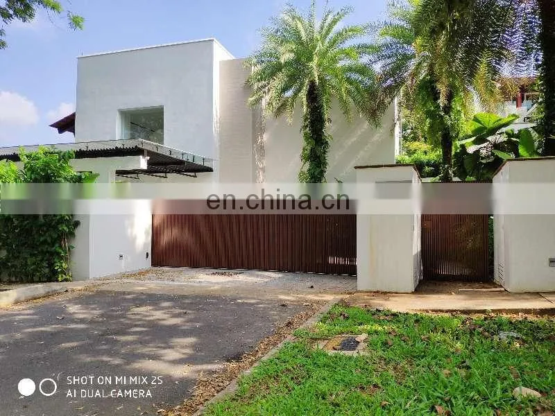 High Quality Decorative Metal Material Latest Aluminum Main Gate Designs