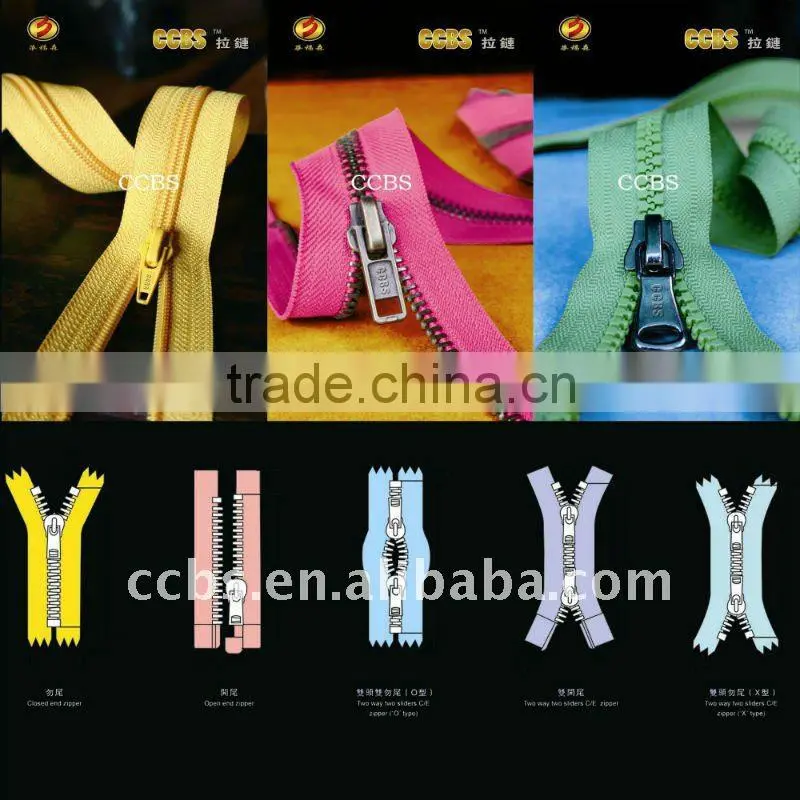 High Quality #3 nylon open-end Zipper