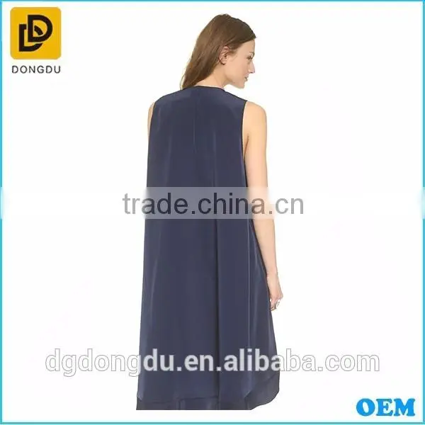 OEM Design China Supplier 2016 Lady Fashion Simple Casual Dress
