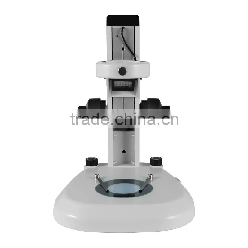 ZJ-619 76mm LED Dual Illuminated Light Fine Focus Microscope Track Stand