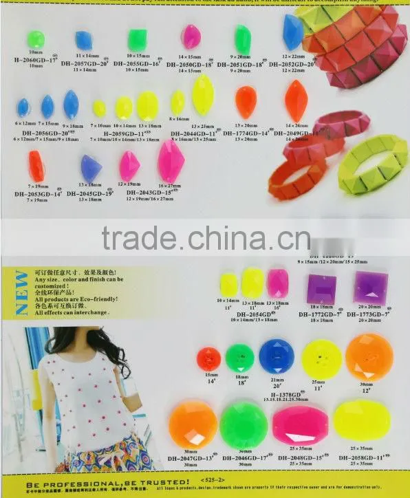 the newet fashion resin polyester sewing stones button